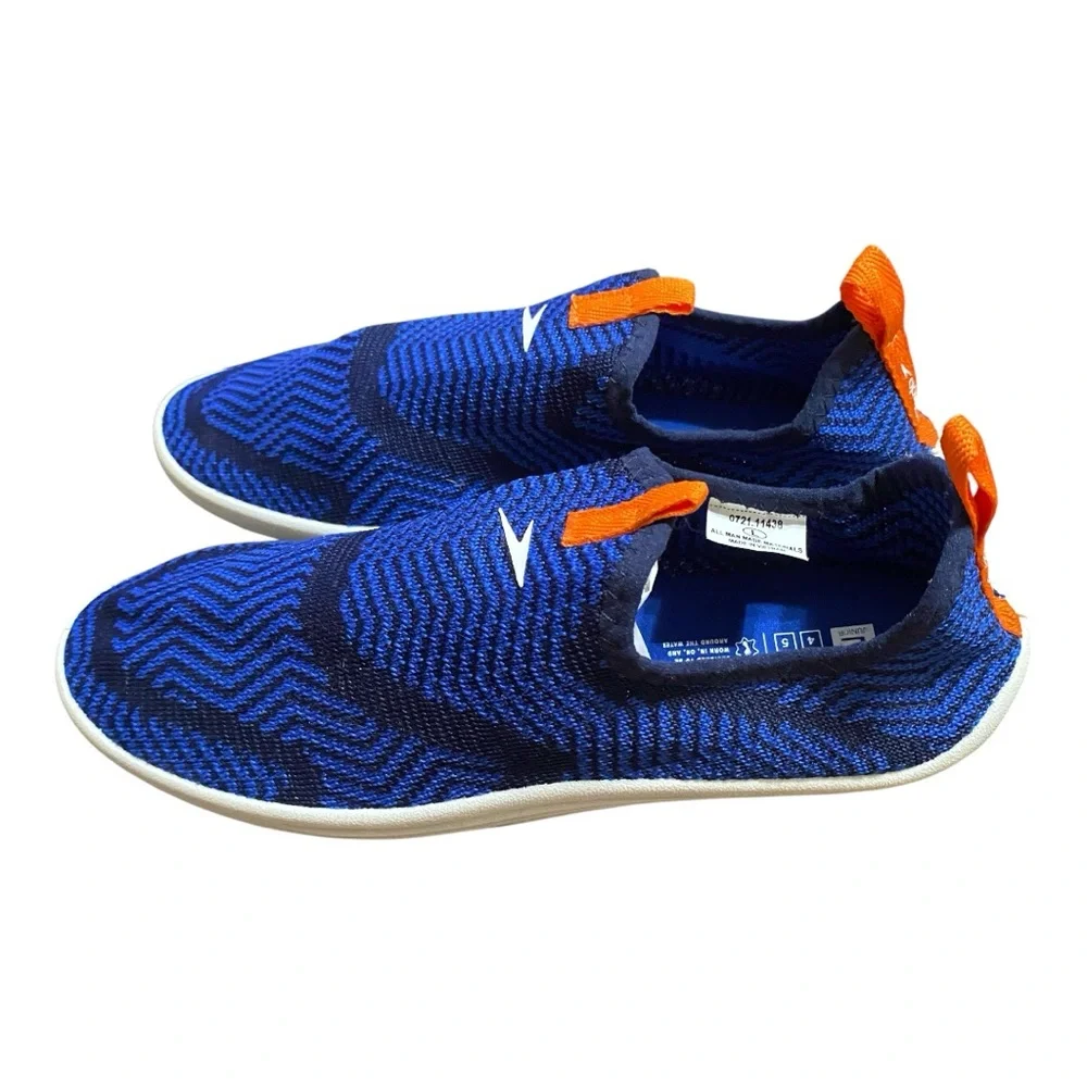 Kids Speedo The Original Surf Walker Blue Slip-On Shoes 4 - 5